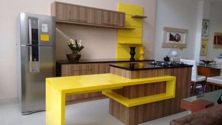 cozinha planejada em MDF
